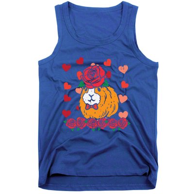 Valentines Day Guinea Pig Cute Pet Gift Tank Top