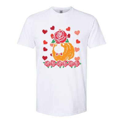 Valentines Day Guinea Pig Cute Pet Gift Softstyle CVC T-Shirt