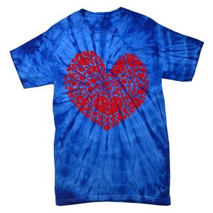 Valentines Day Gift Red Hearts Cute Vgiftday Love Couple Gift Tie-Dye T-Shirt