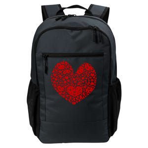 Valentines Day Gift Red Hearts Cute Vgiftday Love Couple Gift Daily Commute Backpack