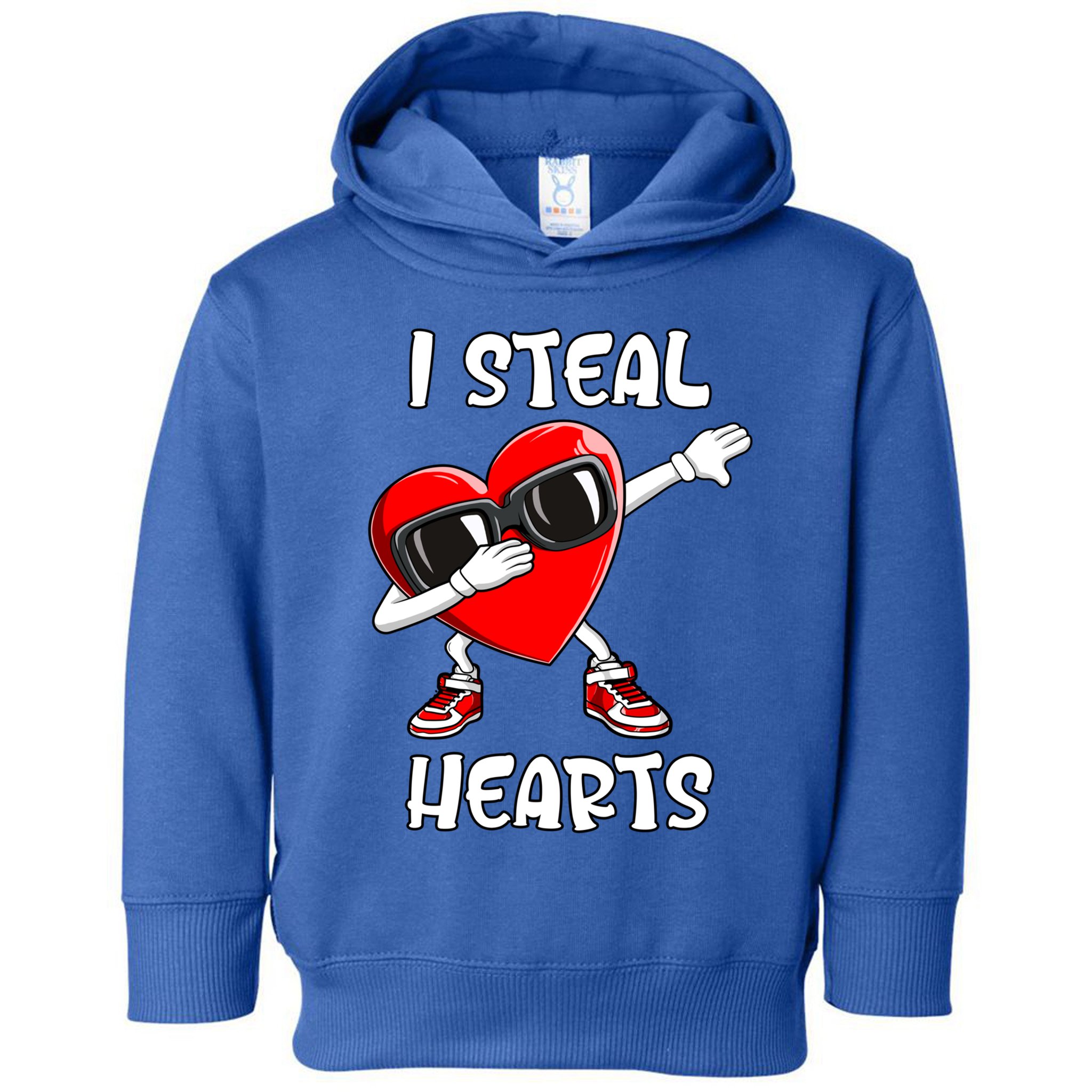 Valentines Day Gift Love Dabbing Heart Cool Gift Toddler Hoodie