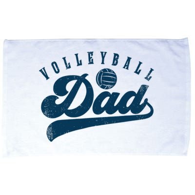 Volleyball Dad Gifts Daddy Father's Day Microfiber Hand Towel