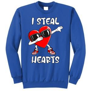 Valentines Day Gift Love Dabbing Heart Meaningful Gift Sweatshirt