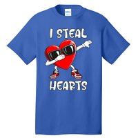 Valentines Day Gift Love Dabbing Heart Meaningful Gift Tall T-Shirt