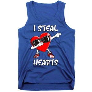 Valentines Day Gift Love Dabbing Heart Meaningful Gift Tank Top