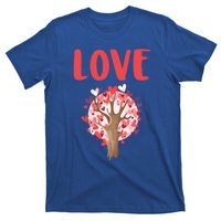 Valentines Day Gift Love Tree Heart Valentines Funny Gift T-Shirt