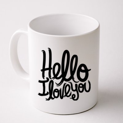 Valentine's Day Gift Meaningful Gift Hello I Love You Gift Coffee Mug