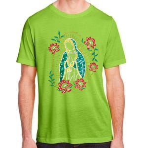 Virgen De Guadalupe Adult ChromaSoft Performance T-Shirt