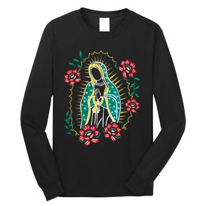 Virgen De Guadalupe Long Sleeve Shirt