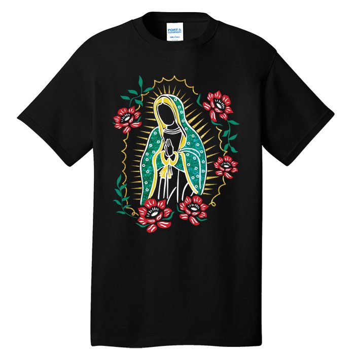 Virgen De Guadalupe Tall T-Shirt