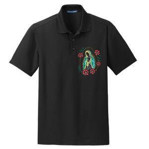 Virgen De Guadalupe Dry Zone Grid Polo