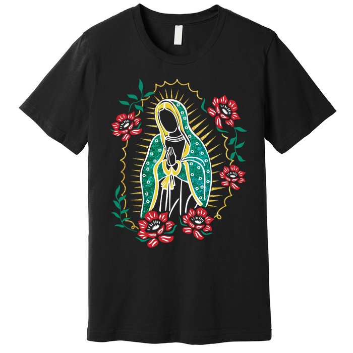 Virgen De Guadalupe Premium T-Shirt