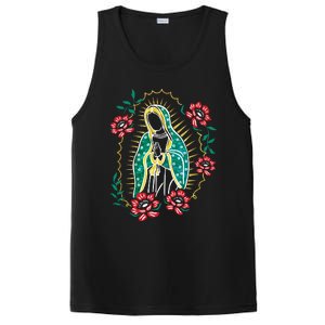 Virgen De Guadalupe PosiCharge Competitor Tank