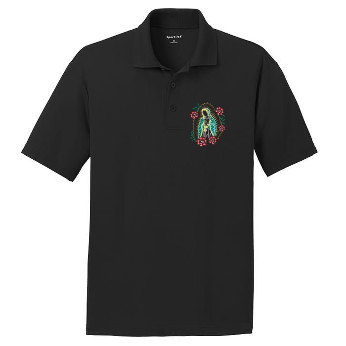 Virgen De Guadalupe PosiCharge RacerMesh Polo