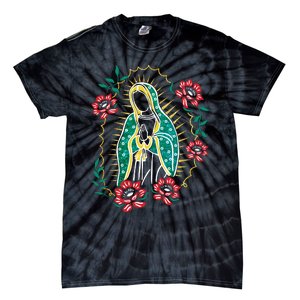 Virgen De Guadalupe Tie-Dye T-Shirt