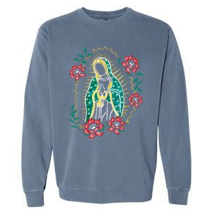 Virgen De Guadalupe Garment-Dyed Sweatshirt