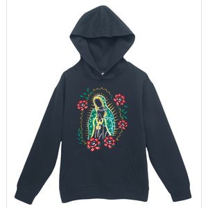 Virgen De Guadalupe Urban Pullover Hoodie