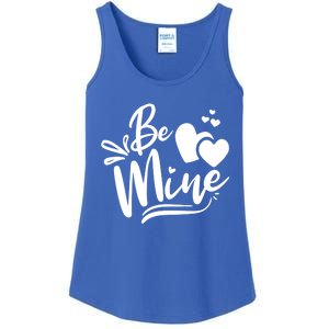 Valentine's Day Graphic Be Mine Hearts Cute Gift Ladies Essential Tank