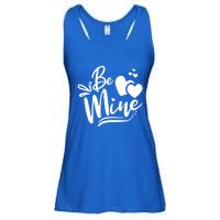 Valentine's Day Graphic Be Mine Hearts Cute Gift Ladies Essential Flowy Tank