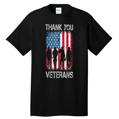 Veterans Day Gifts Thank You Veterans Proud Tall T-Shirt