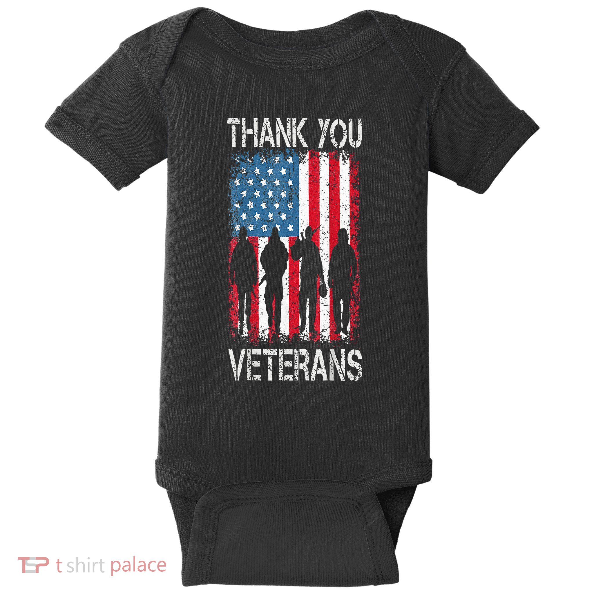 Veterans Day Gifts Thank You Veterans Proud Baby Bodysuit