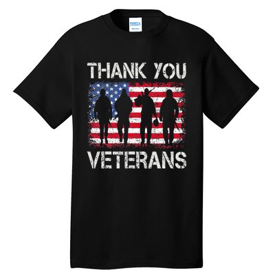 Veterans Day Gifts Thank You Veterans Proud Tall T-Shirt