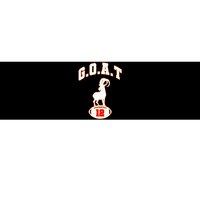 Vintage Distressed Goat 12 Football Bumper Sticker