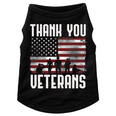 Veterans Day Gifts Thank You Veterans Proud Doggie Tank