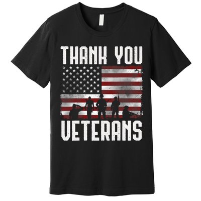 Veterans Day Gifts Thank You Veterans Proud Premium T-Shirt