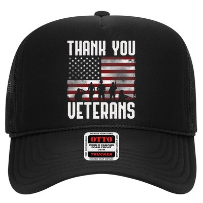 Veterans Day Gifts Thank You Veterans Proud Trucker Hat