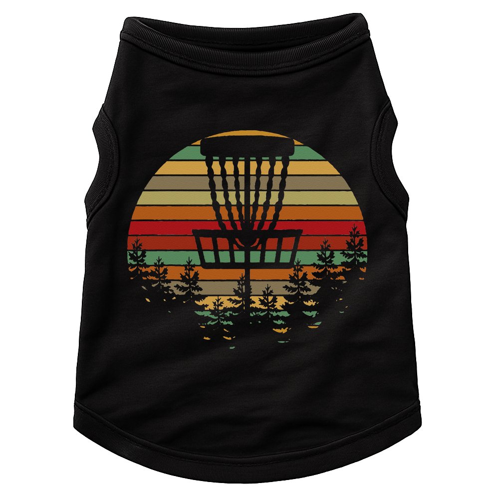 Vintage Disc Golf Frisbee Golf Frolf Flying Disc Sport Doggie Tank