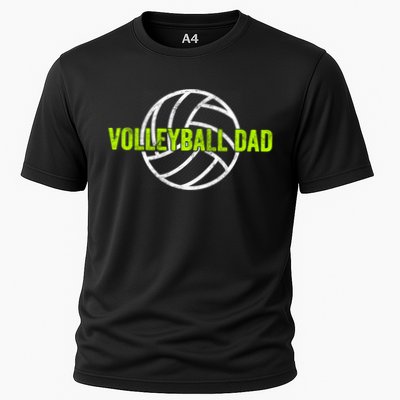Volleyball Dad Gift For Father From Daughter Volleyball Cool Gift Performance Shirt