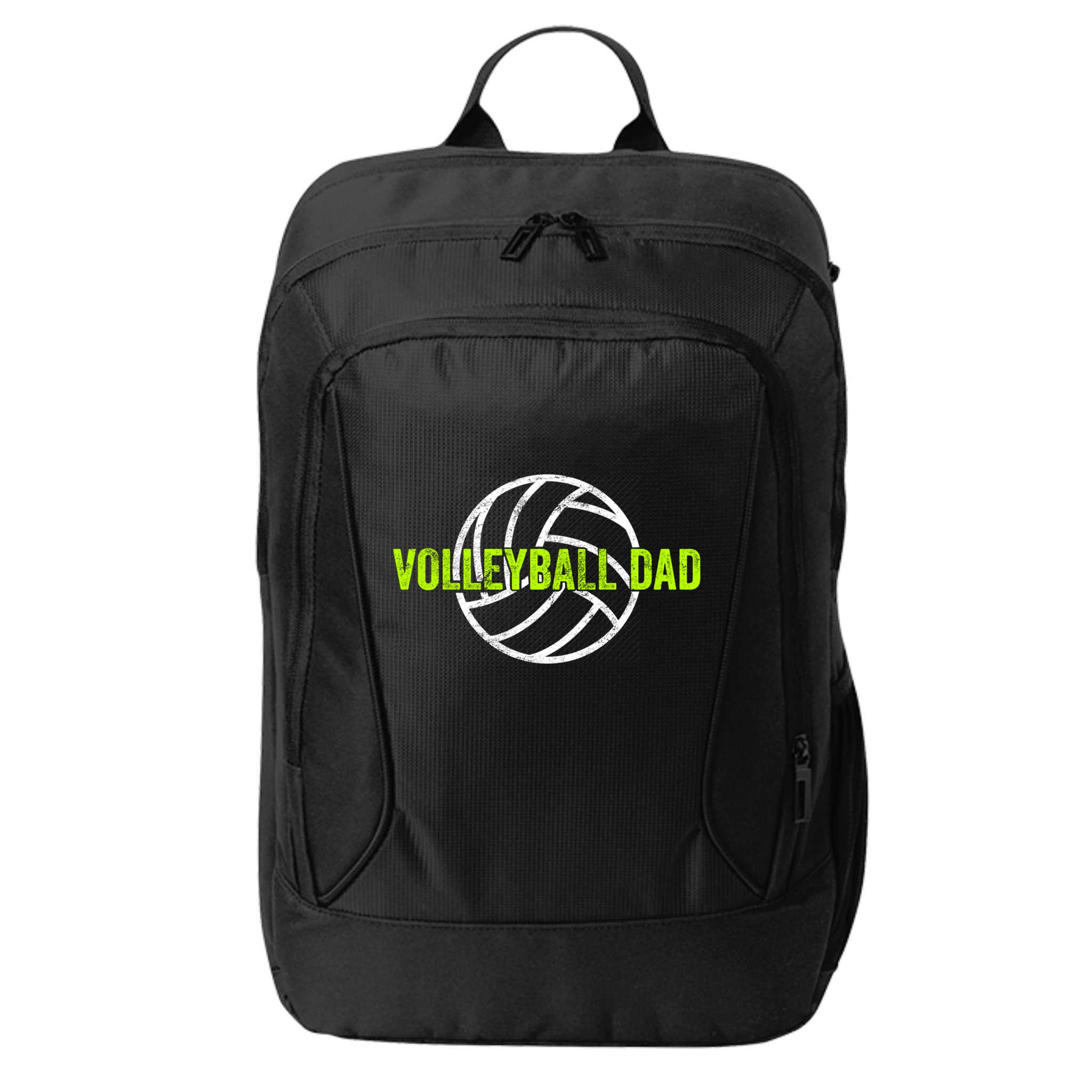 Volleyball Dad Gift For Father From Daughter Volleyball Cool Gift City Backpack
