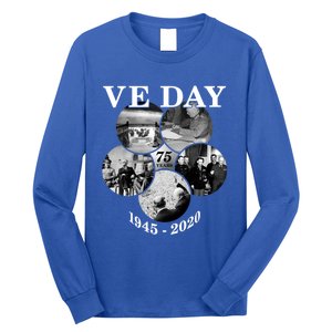 Ve Day Gift 75th Anniversary (5) Funny Gift Long Sleeve Shirt