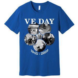 Ve Day Gift 75th Anniversary (5) Funny Gift Premium T-Shirt