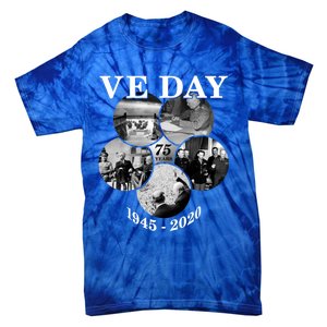 Ve Day Gift 75th Anniversary (5) Funny Gift Tie-Dye T-Shirt