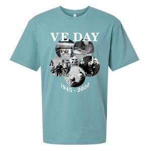 Ve Day Gift 75th Anniversary (5) Funny Gift Sueded Cloud Jersey T-Shirt