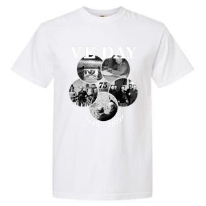 Ve Day Gift 75th Anniversary (5) Funny Gift Garment-Dyed Heavyweight T-Shirt