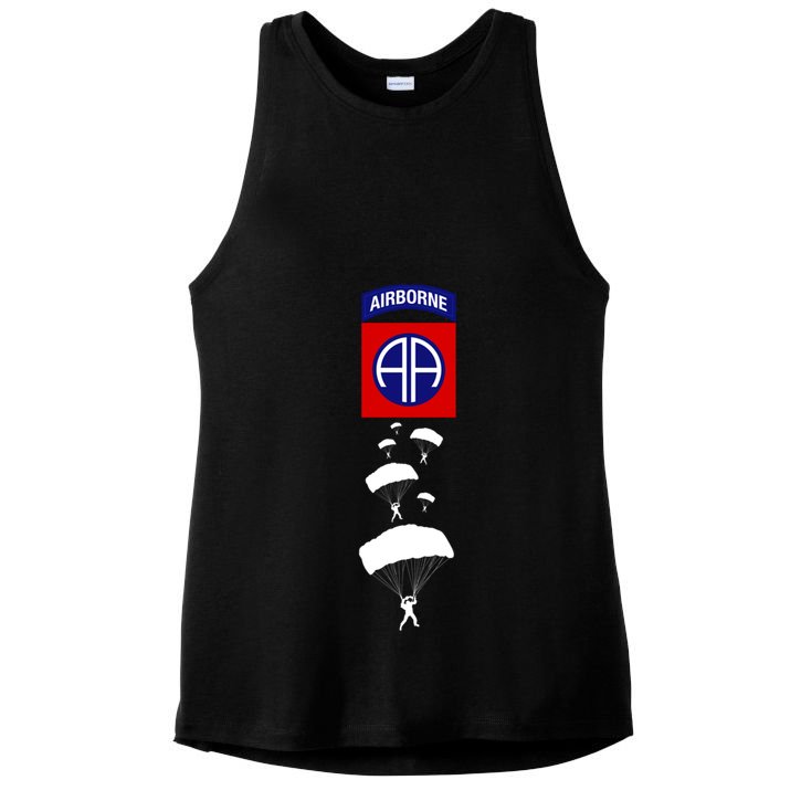 Veteran Day Gift Ladies PosiCharge Tri-Blend Wicking Tank