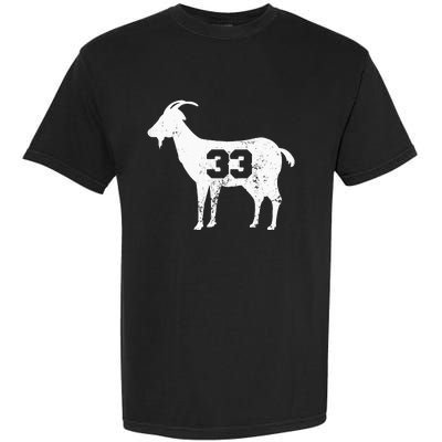 Vintage Distressed GOAT 33 Apparel Garment-Dyed Heavyweight T-Shirt