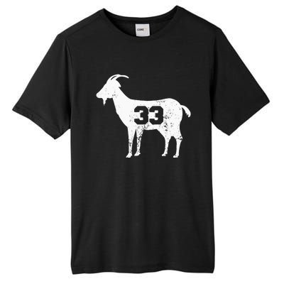 Vintage Distressed GOAT 33 Apparel Tall Fusion ChromaSoft Performance T-Shirt