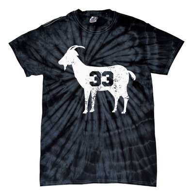 Vintage Distressed GOAT 33 Apparel Tie-Dye T-Shirt