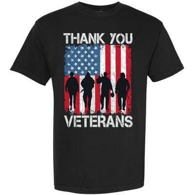 Veterans Day Gifts Thank You Veterans Garment-Dyed Heavyweight T-Shirt