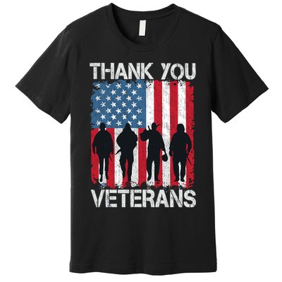 Veterans Day Gifts Thank You Veterans Premium T-Shirt