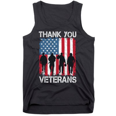 Veterans Day Gifts Thank You Veterans Tank Top