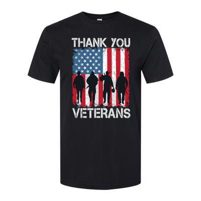 Veterans Day Gifts Thank You Veterans Softstyle CVC T-Shirt