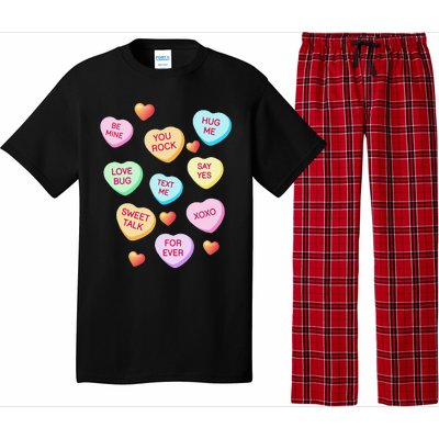 Valentine's Day Heart Candy Design For Woman & Tank Top Pajama Set