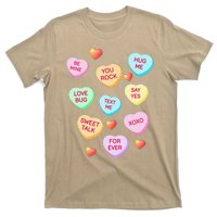 Valentine's Day Heart Candy Design For Woman & Tank Top T-Shirt