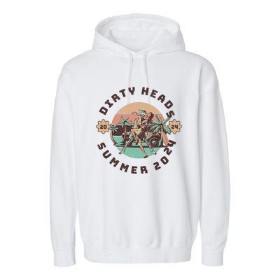 Vintage Dirty Heads In Retro Style Gift Garment-Dyed Fleece Hoodie