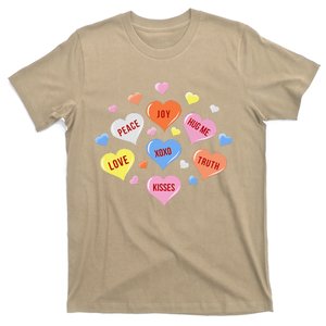 Valentine's Day Heart Candys T-Shirt